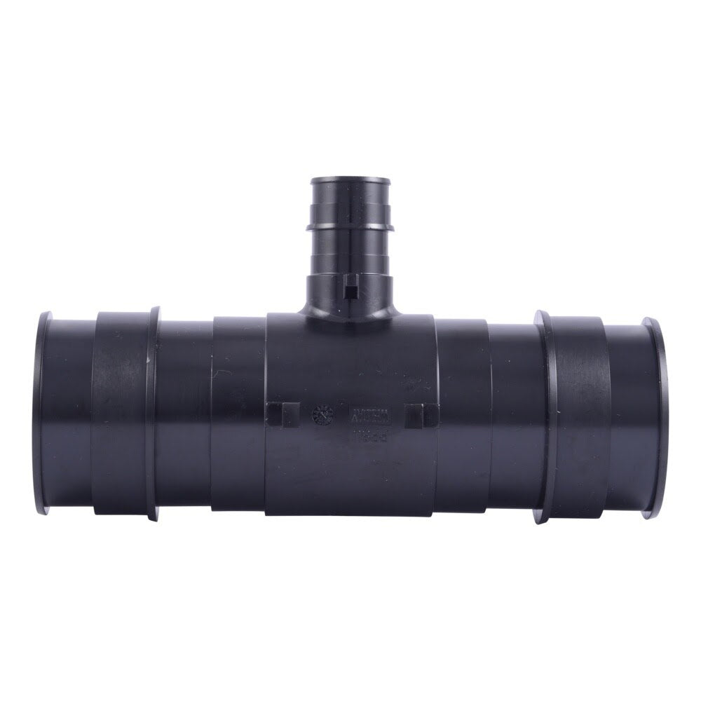 SharkBite UA08545422 2 in x 2 in x 3/4 in Poly Expansion Reducing Tee for PEX-A and PE-RT Pipe - 2
