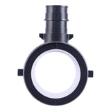 SharkBite UA08545422 2 in x 2 in x 3/4 in Poly Expansion Reducing Tee for PEX-A and PE-RT Pipe - 3