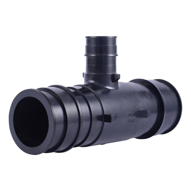 SharkBite UA08545428 2 in x 2 in x 1 in Poly Expansion Reducing Tee for PEX A and PE RT Pipe