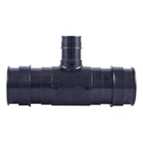SharkBite UA08545428 2 in x 2 in x 1 in Poly Expansion Reducing Tee for PEX A and PE RT Pipe - 2