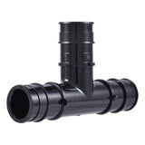 SharkBite UA374 1 in. x 1 in. x 1 in. Poly Expansion Equal Tee for PEX-A Tubing