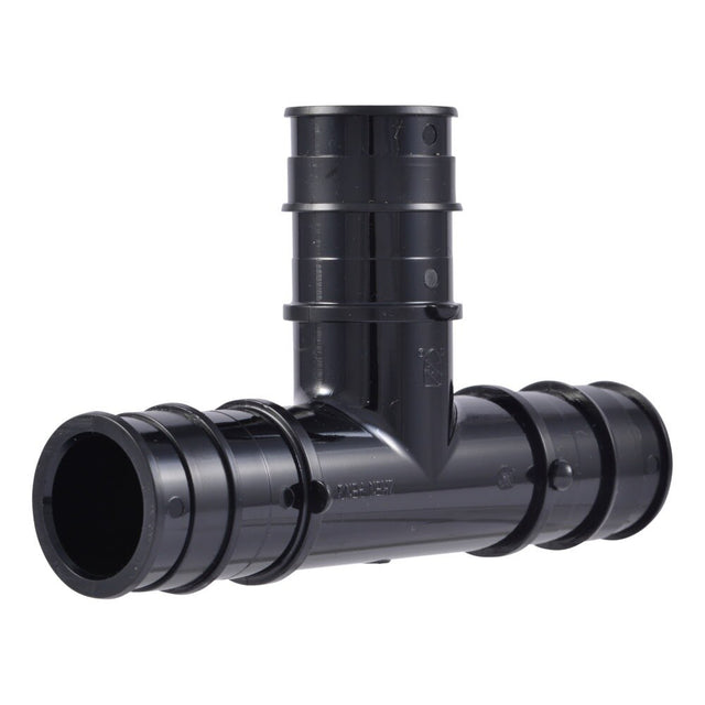 SharkBite UA374 1 in. x 1 in. x 1 in. Poly Expansion Equal Tee for PEX-A Tubing