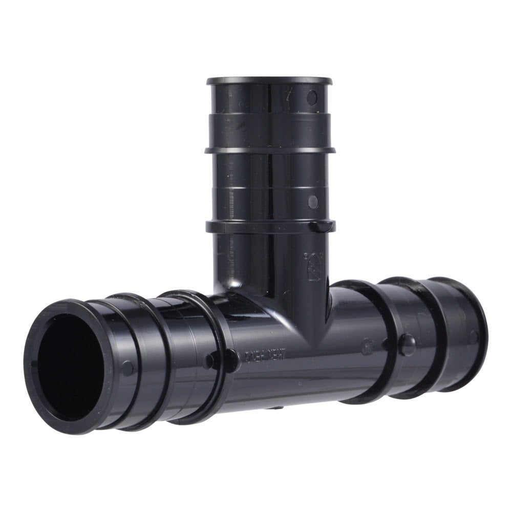 SharkBite UA374 1 in. x 1 in. x 1 in. Poly Expansion Equal Tee for PEX-A Tubing