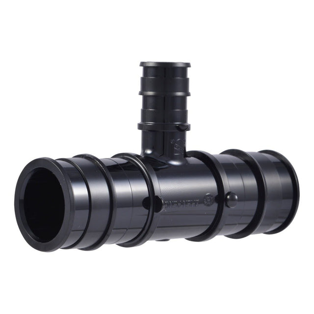 SharkBite UA415 1 in. x 1 in. x 1/2 in. Poly Expansion Reducing Tee for PEX-A Pipe
