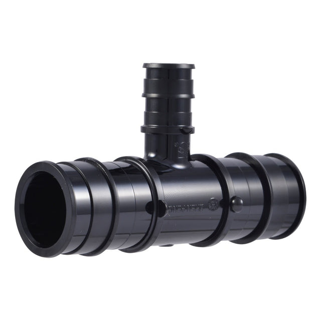 SharkBite UA415 1 in. x 1 in. x 1/2 in. Poly Expansion Reducing Tee for PEX-A Pipe