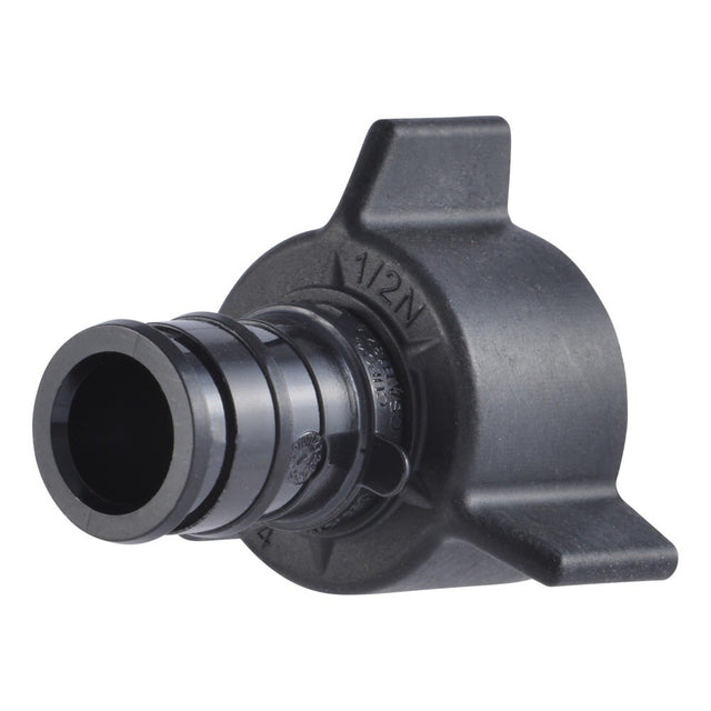 SharkBite UA526 1/2 in. x 1/2 in. Poly Expansion Swivel Adapter for PEX-A Pipe with FNPT Connection