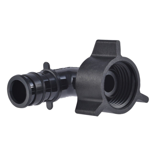 SharkBite UA532 1/2 in x 1/2 in FNPT Poly Expansion Swivel Adapter Elbow for PEX-A