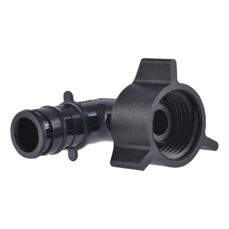 SharkBite UA532 1/2 in x 1/2 in FNPT Poly Expansion Swivel Adapter Elbow for PEX-A