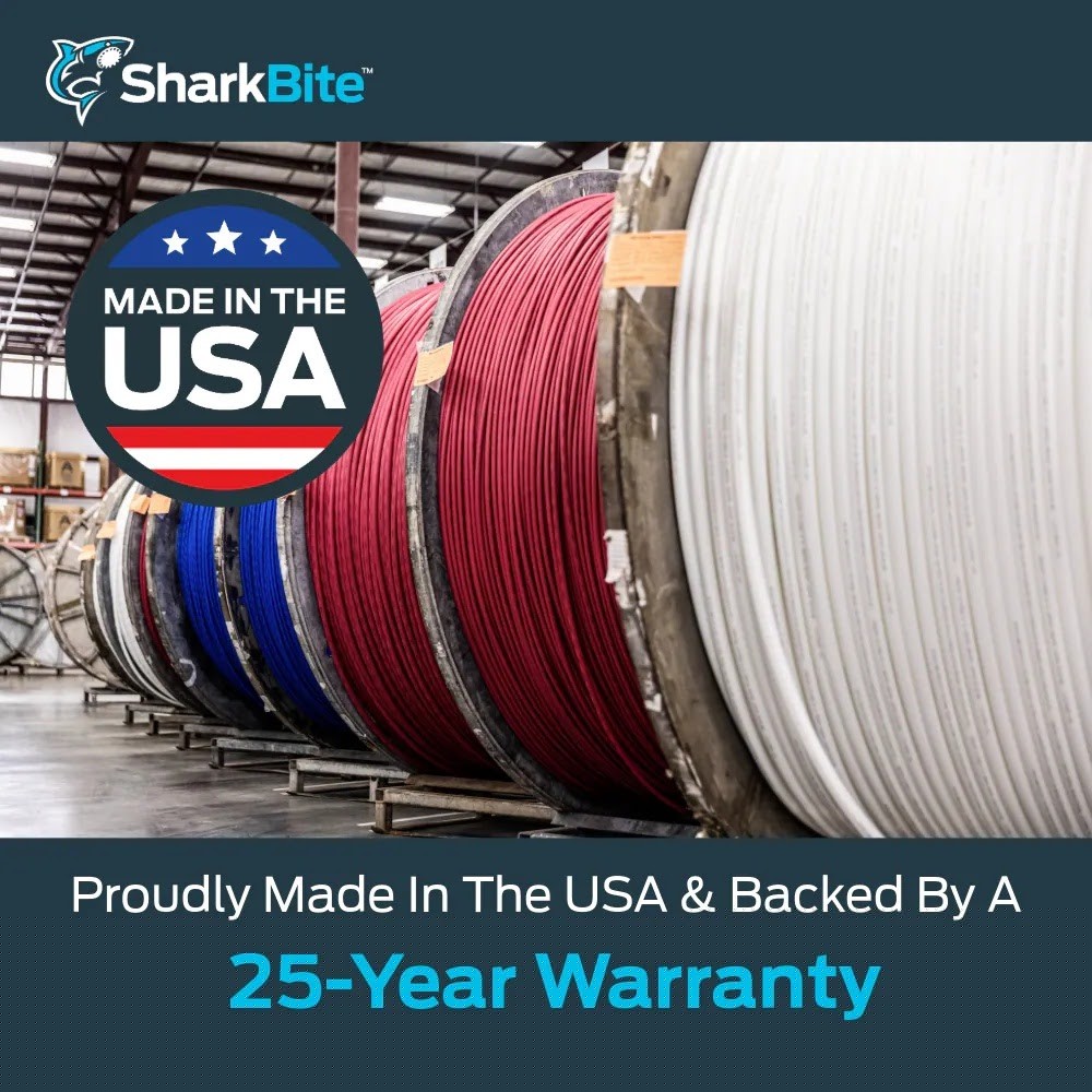 SharkBite UA60B500 1/2 in. x 500 ft. Blue PEX-A Pipe Coil for Potable Water Plumbing - 2