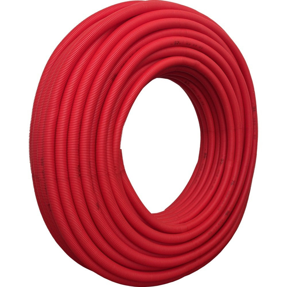 SharkBite UA60RS300 1/2 in. x 300 ft. Pre-Sleeved PEX-a Tubing Coil with Red Corrugated Sleeve