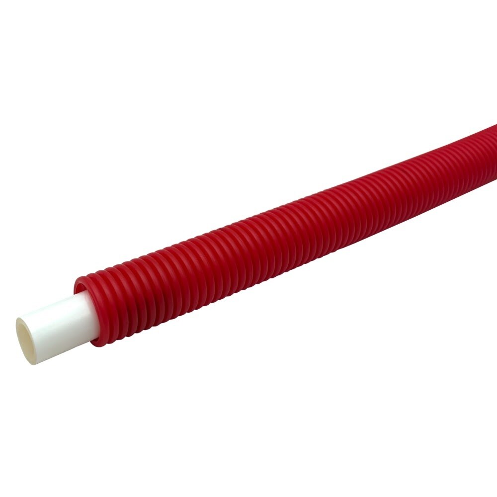 SharkBite UA60RS300 1/2 in. x 300 ft. Pre-Sleeved PEX-a Tubing Coil with Red Corrugated Sleeve - 3