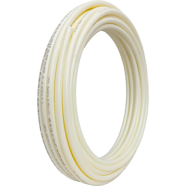 SharkBite UA60W100 1/2 in. x 100 ft. White PEX-a Pipe Coil for Potable Water