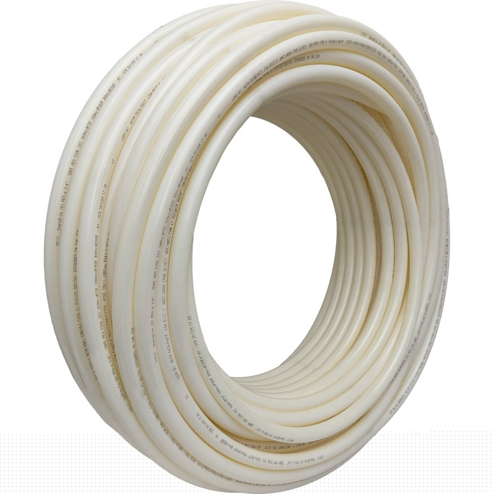 SharkBite UA70W300 3/4 in. x 300 ft. White PEX-a Pipe Coil for Potable Water