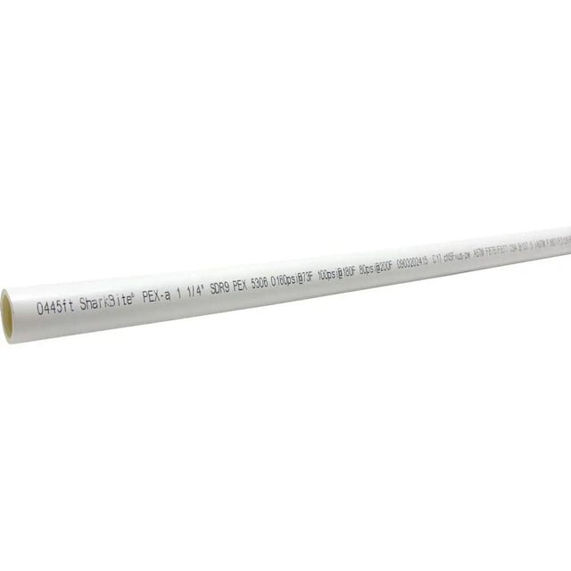 SharkBite UA85W20 1-1/4 in. x 20 ft. White PEX A Pipe for Potable Water