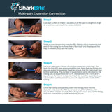 SharkBite UA90W20 1-1/2 in. x 20 ft. White PEX-A Pipe Stick for Potable Water Plumbing - 3