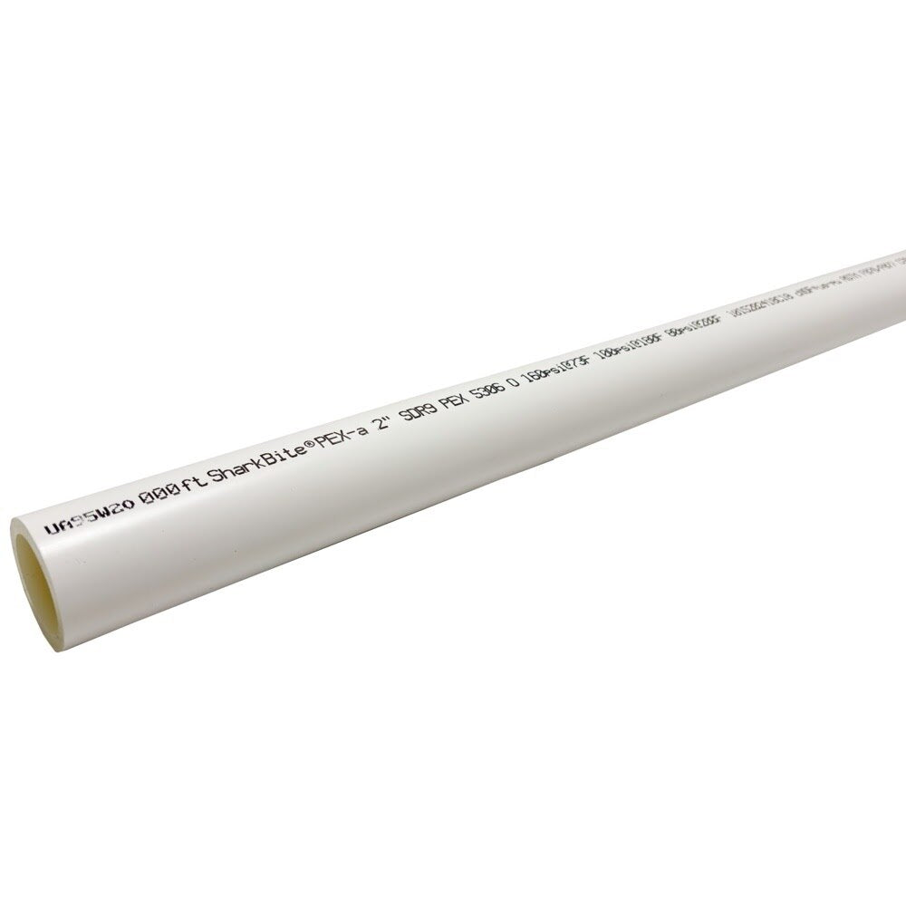 SharkBite UA95W100 2 in x 100 ft White PEX-a Pipe Coil