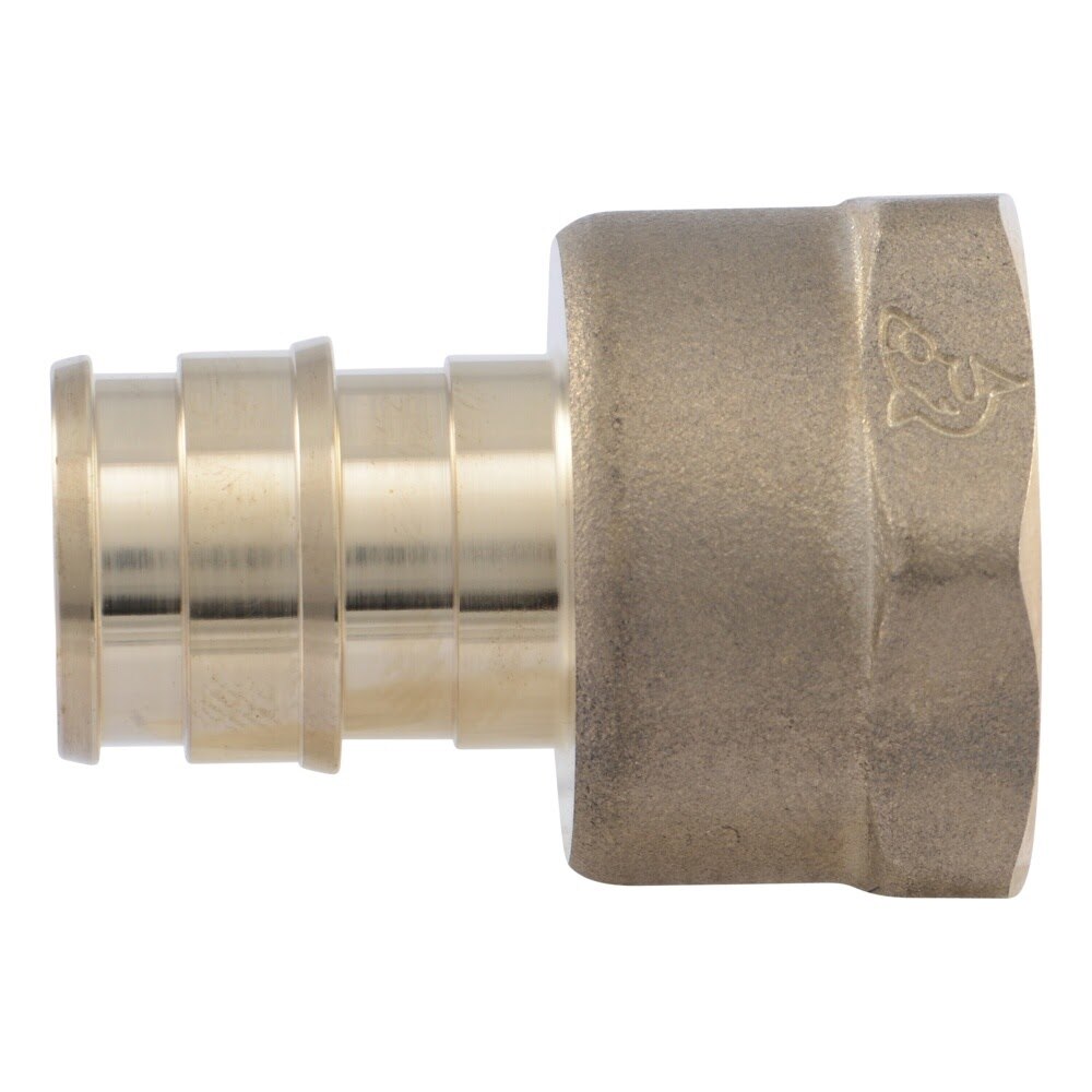 SharkBite UAB072LF 1/2 in. x 1/2 in. Brass Expansion Female Adapter for PEX-A to FNPT - 2