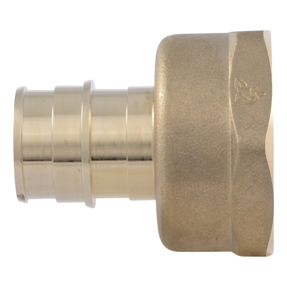 SharkBite UAB086LF 3/4 in x 1 in PEX-A Brass Expansion Female Adapter with FNPT Connection - 2