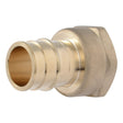 SharkBite UAB094LF 1 in x 1 in FNPT Brass Expansion Female Adapter for PEX-A Pipe