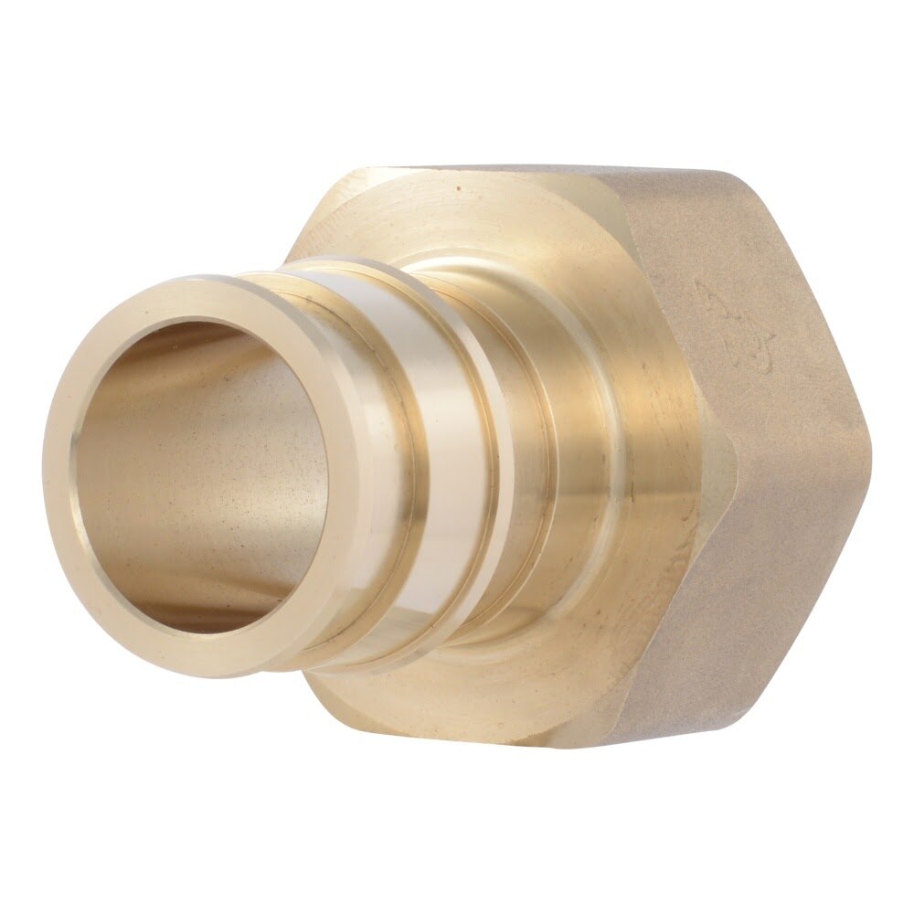 SharkBite UAB113532F 1-1/4 in. x 1-1/4 in. PEX-A Brass Female Adapter FNPT