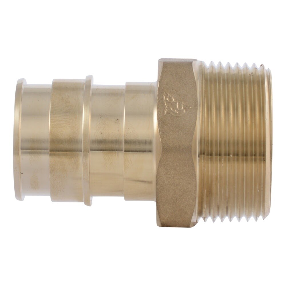 SharkBite UAB113532M 1-1/4 in x 1-1/4 in PEX-A Brass Expansion Male Adapter MNPT - 2