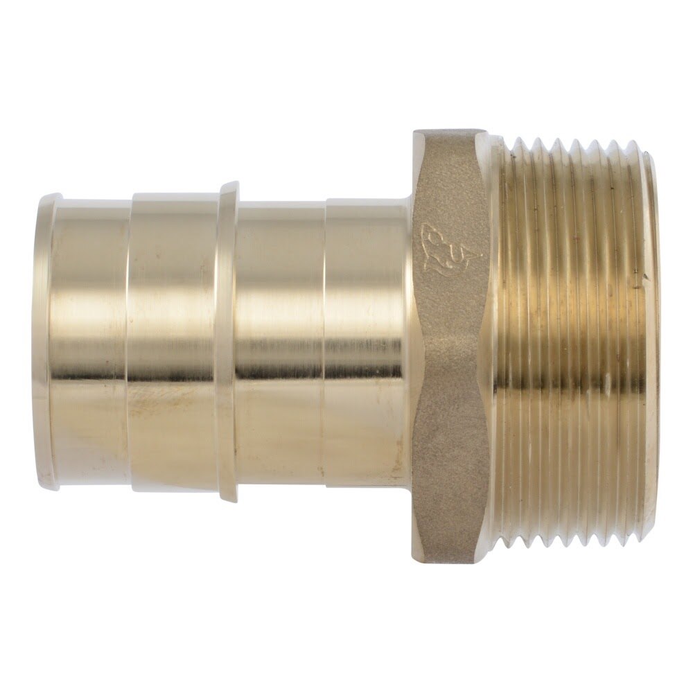 SharkBite UAB114140M 1-1/2 in. x 1-1/2 in. PEX-A Brass Expansion Male Adapter MNPT - 2