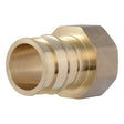SharkBite UAB115450F 2 in. x 2 in. Brass Expansion Female Adapter FNPT for PEX-A Pipe