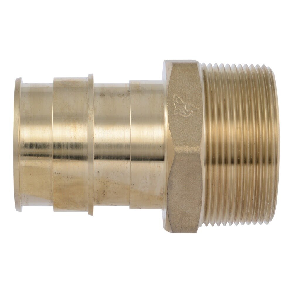 SharkBite UAB115450M 2 in. x 2 in. Brass PEX-A Expansion Male Adapter MNPT - 2
