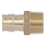 SharkBite UAB134LF 3/4 in x 3/4 in PEX-A Brass Expansion Adapter with MNPT Connection - 2