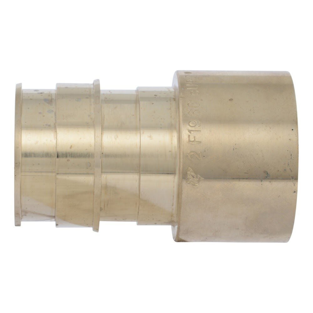 SharkBite UAB145454F 2 in x 2 in Brass Expansion Female Sweat Adapter for PEX A x Sweat - 2