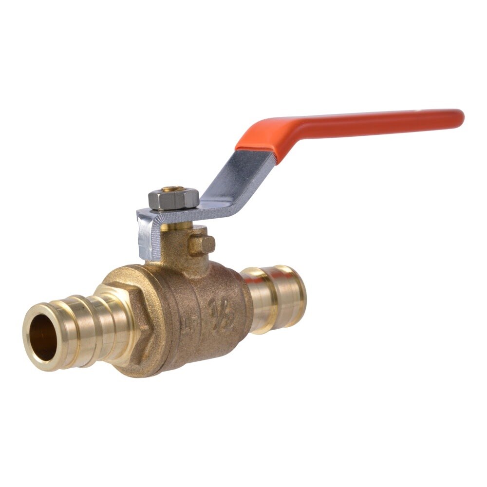 SharkBite UAB22461LFA 1/2 in. x 1/2 in. PEX-A Expansion Brass Ball Valve for Potable Water