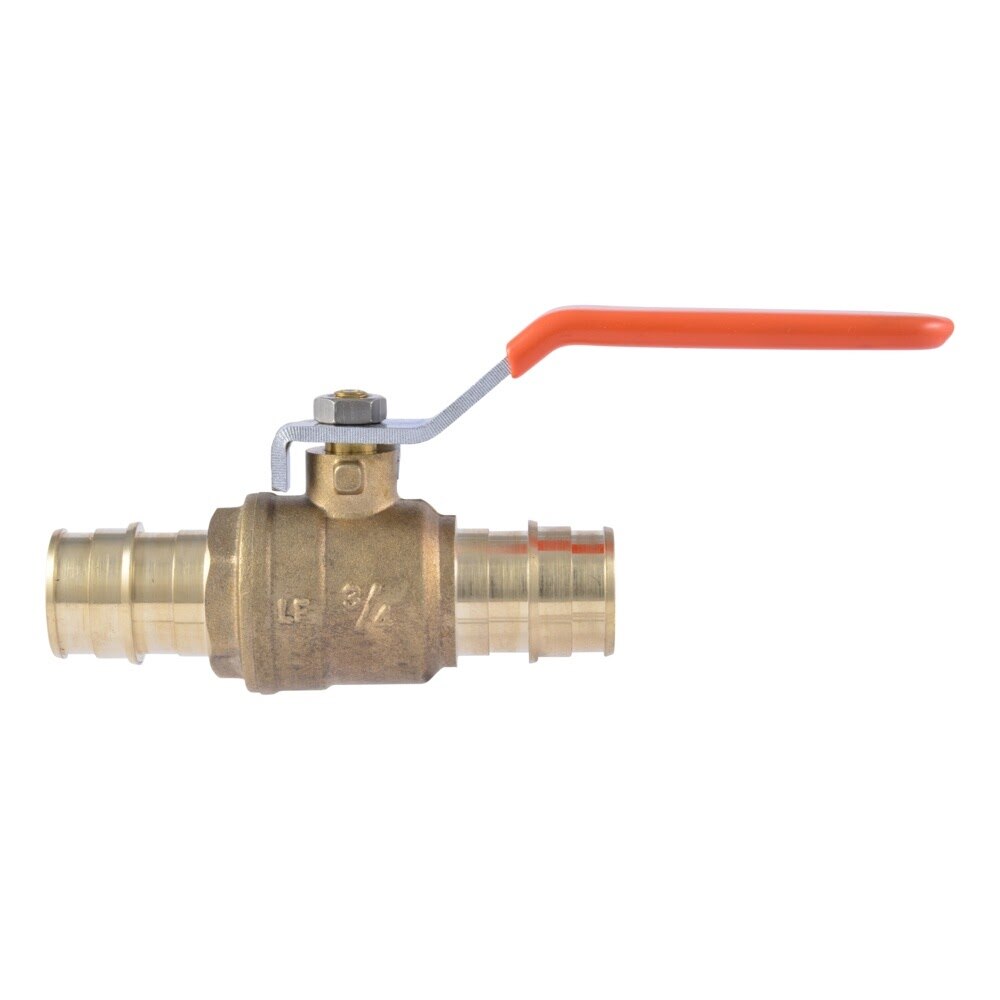 SharkBite UAB22462LFA 3/4 in x 3/4 in Brass Expansion PEX-A Ball Valve for Potable Water - 2