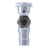 SharkBite UAB23058LFA 1/2 in x 3/8 in OD Brass Quarter Turn PEX-A Angle Stop Valve - 3