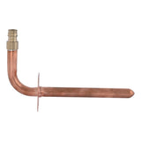 SharkBite UAB23070LF 1/2 in PEX-A Copper Stub Out for Rough-In Plumbing 3 in x 6 in - 2