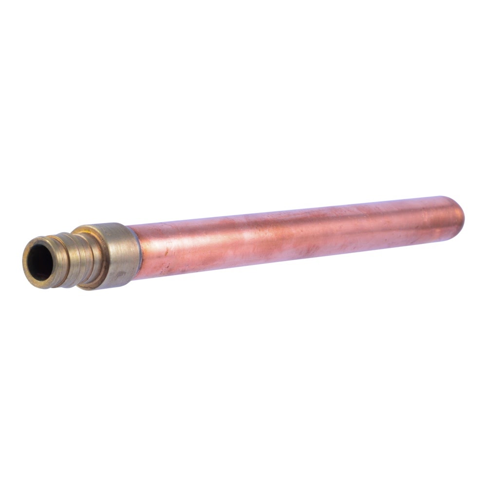 SharkBite UAB26060LF 1/2 in. x 8 in. PEX-A Copper Stub Out for Rough In Plumbing