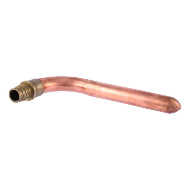SharkBite UAB26072LF 3/4 in. PEX-A Copper Stub Out with Lead-Free DZR Brass 4 in. x 8 in.