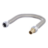 SharkBite UAB3088FXSS18LF 3/4 in x 3/4 in x 18 in Brass Expansion Water Heater Connector