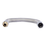 SharkBite UAB3088FXSS18LF 3/4 in x 3/4 in x 18 in Brass Expansion Water Heater Connector - 3