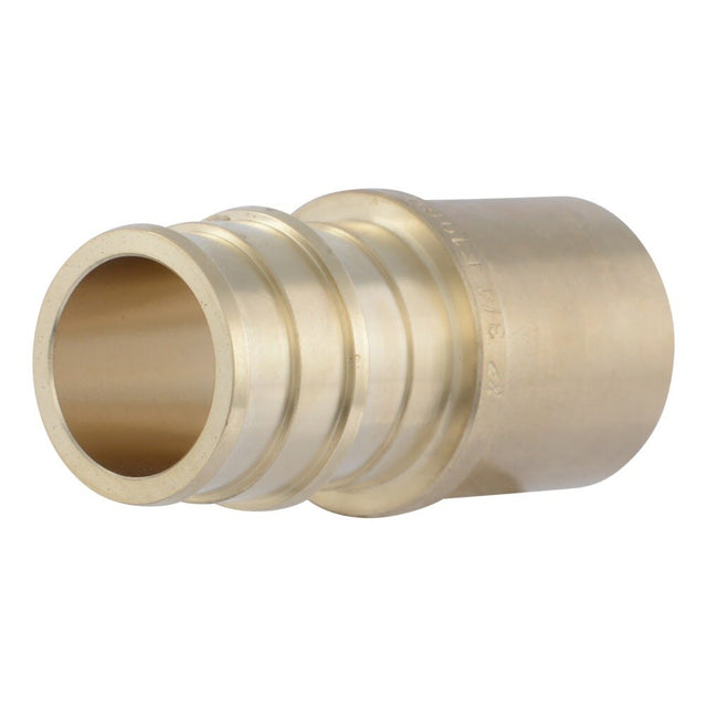 SharkBite UAB608LF 3/4 in. x 3/4 in. Brass Expansion Male Sweat Adapter for PEX-A to Copper Pipe