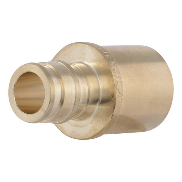 SharkBite UAB682LF 1/2 in x 3/4 in Lead Free Brass Expansion Male Sweat Adapter for PEX-A to Copper