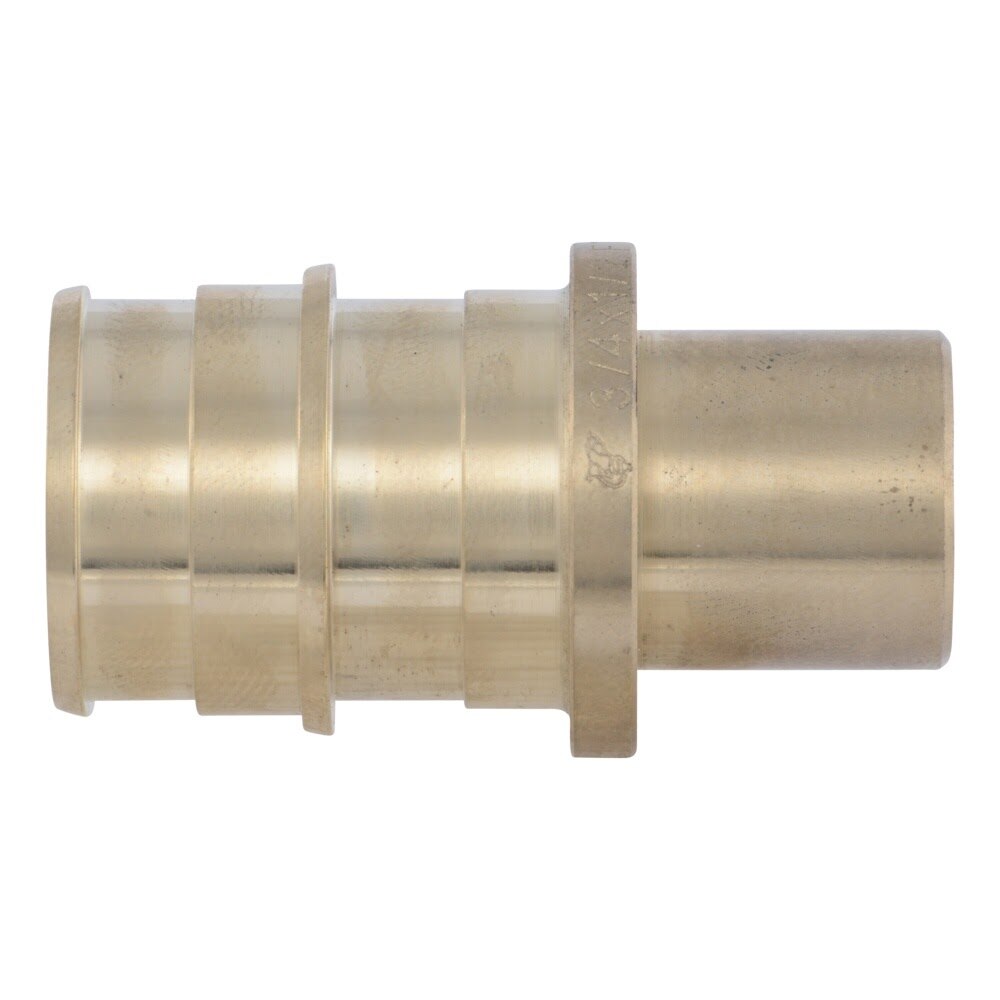 SharkBite UAB684LF 3/4 in x 1/2 in Brass Expansion Male Sweat Adapter for PEX-A to Copper - 2