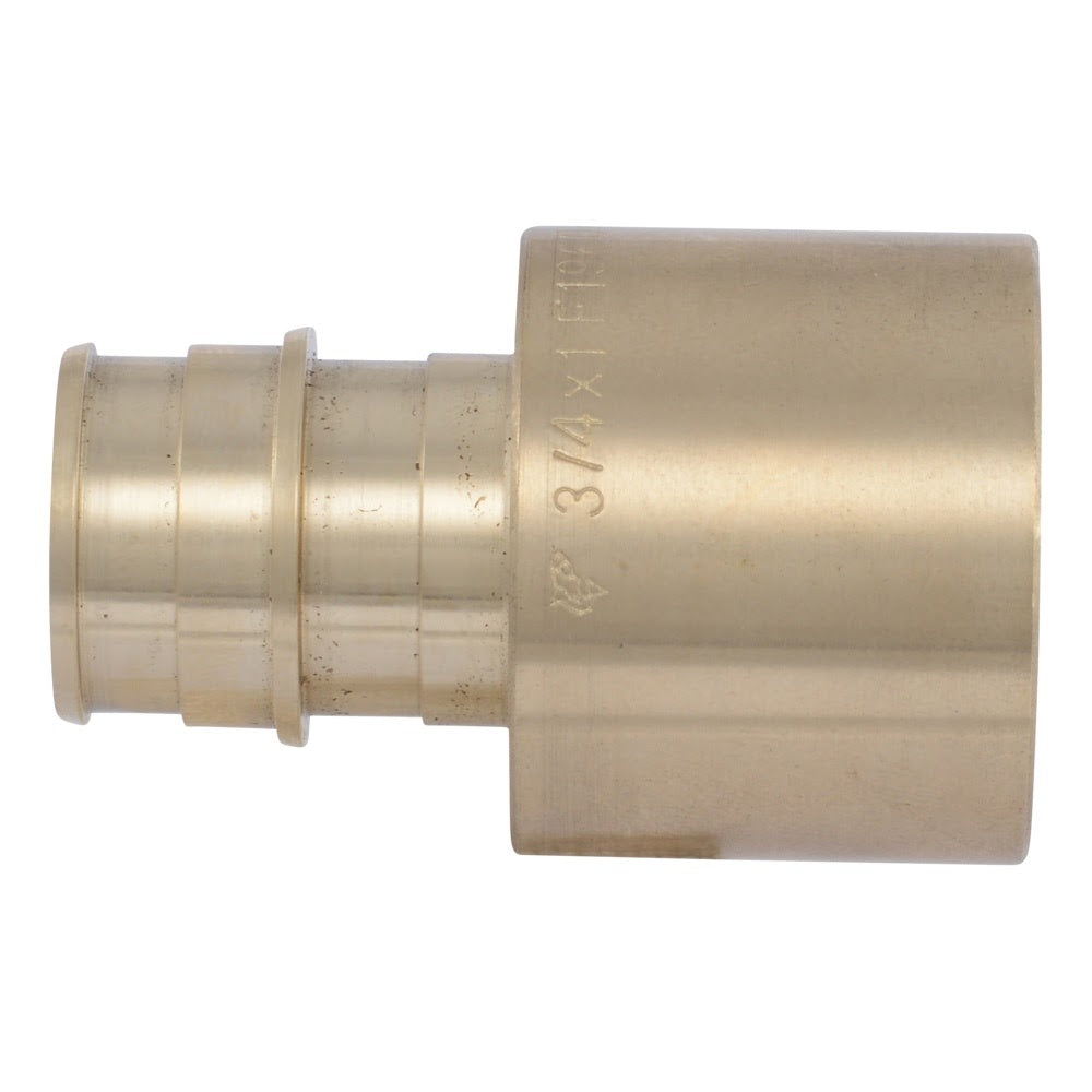 SharkBite UAB685LF 3/4 in. x 1 in. Brass Expansion Female Sweat Adapter - 2