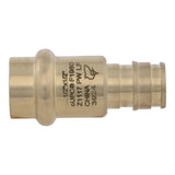 SharkBite UAB716LF 1/2 in. x 1/2 in. Brass Expansion PEX-a to Copper Press Adapter - 3