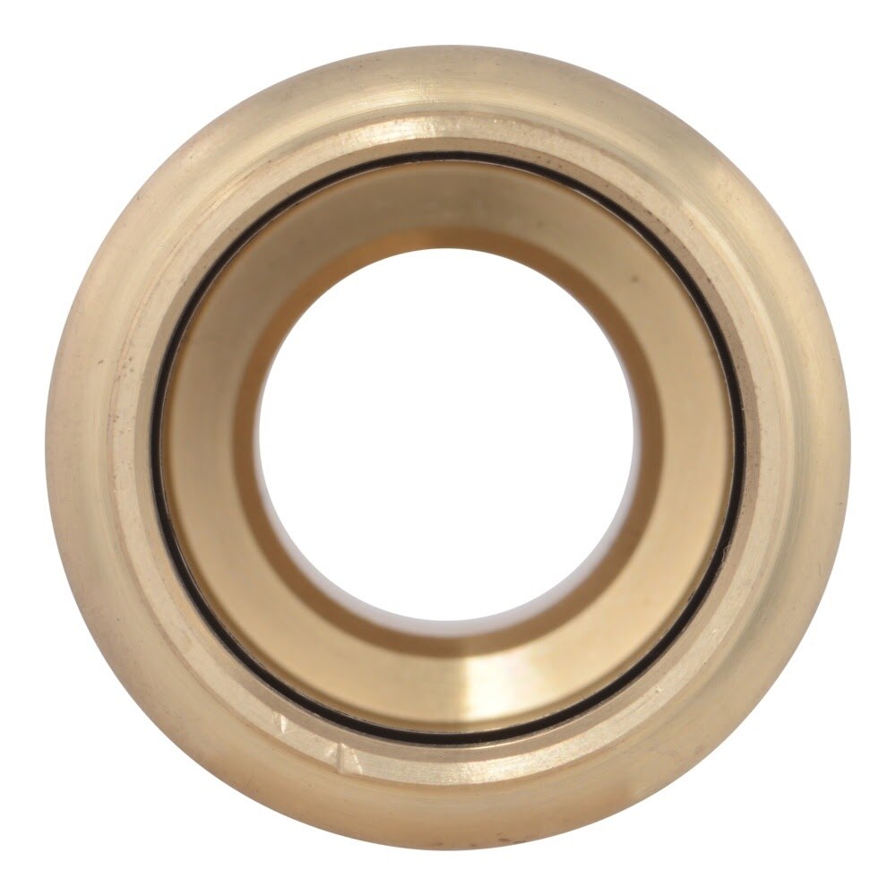 SharkBite UAB722LF 3/4 in. x 3/4 in. Brass Expansion to Copper Press Adapter for PEX-a to Copper - 2