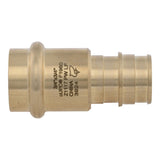 SharkBite UAB722LF 3/4 in. x 3/4 in. Brass Expansion to Copper Press Adapter for PEX-a to Copper - 3