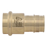 SharkBite UAB728LF 1 in. x 1 in. Brass Expansion to Copper Press Adapter for PEX-a - 3