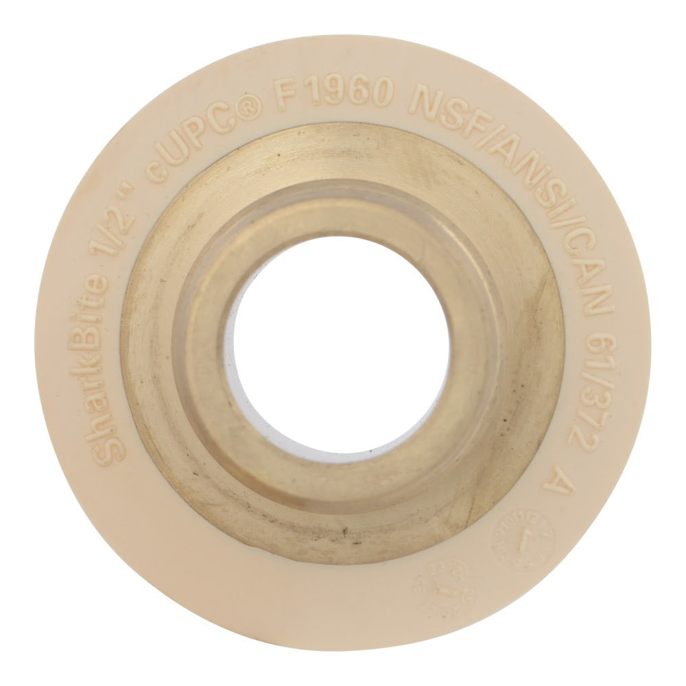 SharkBite UAB916LF 1/2 in. PEX-A Brass Expansion x 1/2 in. CPVC Adapter - 2