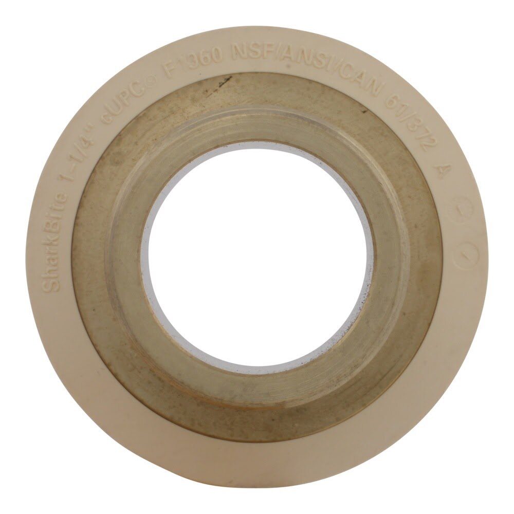 SharkBite UAB935LF 1-1/4 in. x 1-1/4 in. PEX-A x CPVC Brass Expansion Adapter - 2