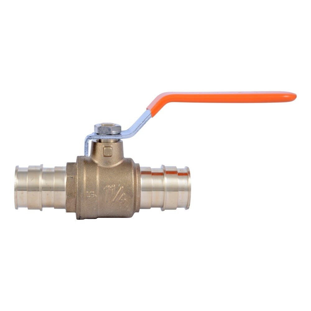 SharkBite UABBV35 1-1/4 in. x 1-1/4 in. PEX-A Brass Expansion Ball Valve - 2