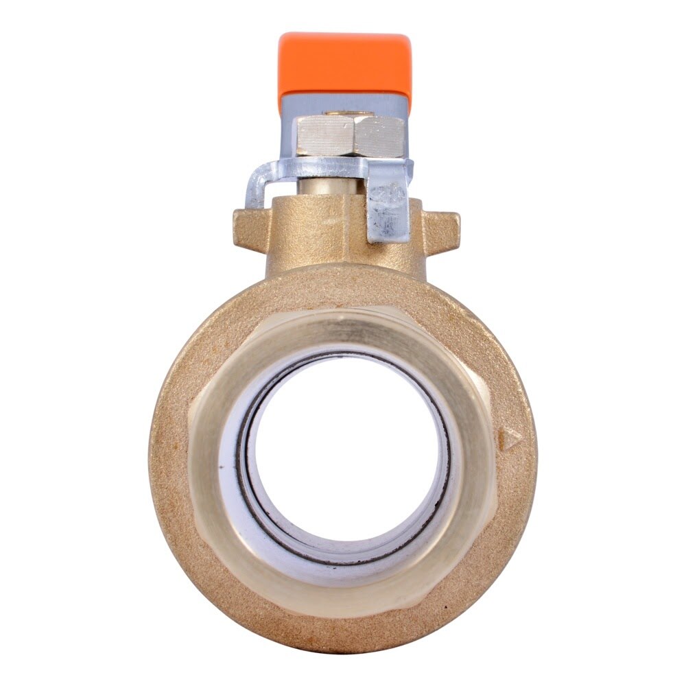SharkBite UABBV54 2 in x 2 in PEX-A Brass Ball Valve with Lever Handle - 3